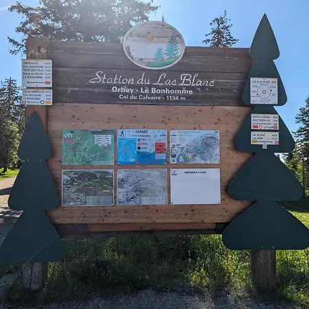 La-haut Au Lacblanc, 3 Pieces, 2 Chambres, Balcon, Cave Daire